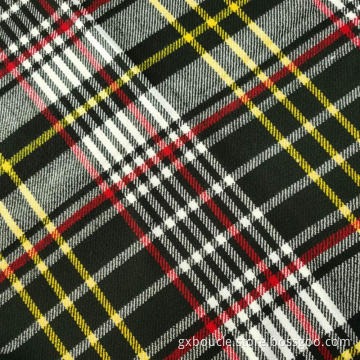 Boucle fashion big tartan design fabric